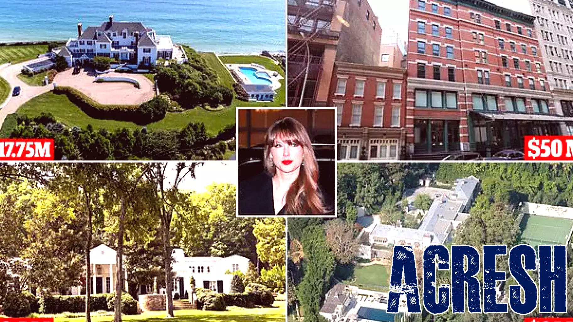 Taylor Swift's Remarkable $100 Million Real Estate Collection